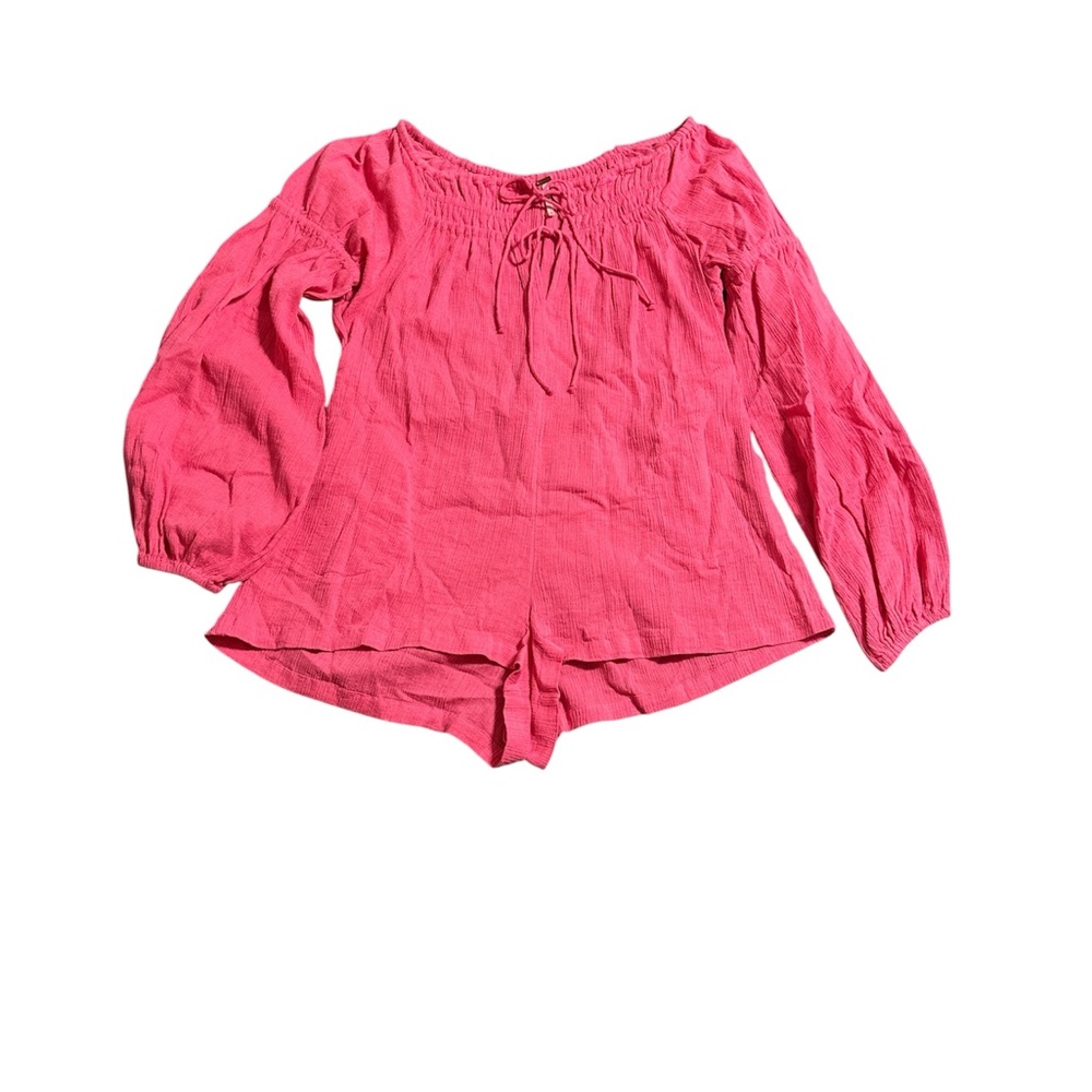 Free People Pink Romper